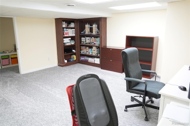 4567 Odette Ct, Troy, MI 48098 - carpeted home office featuring baseboards