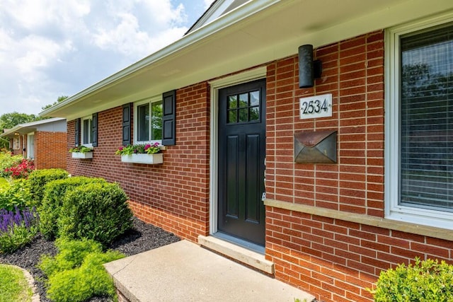2534 Pamela Ave, Ann Arbor, MI 48103 - property entrance with brick siding