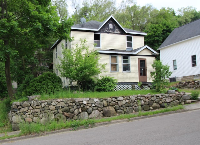 203 W Belmont St, Kalamazoo, MI 49001 - view of front of house with cooling unit