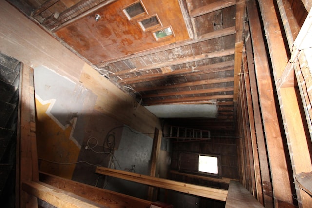 203 W Belmont St, Kalamazoo, MI 49001 - view of unfinished attic