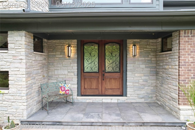 15349 Lakeside St, Plymouth, MI 48170 - property entrance with covered porch