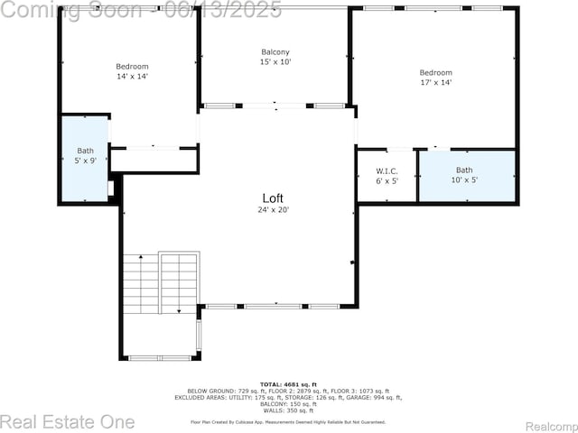 15349 Lakeside St, Plymouth, MI 48170 - view of floor plan / room layout