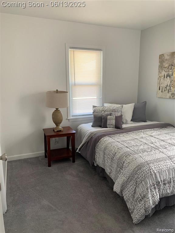 8100 Toepfer Rd, Warren, MI 48089 - bedroom featuring carpet and baseboards
