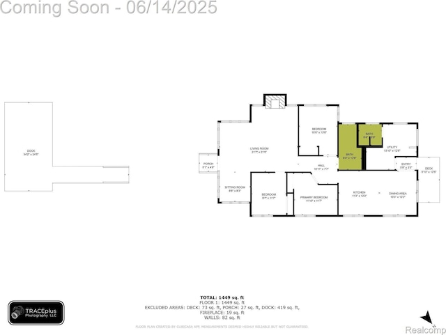 2968 Wolverine Rd, East Tawas, MI 48730 - view of home floor plan