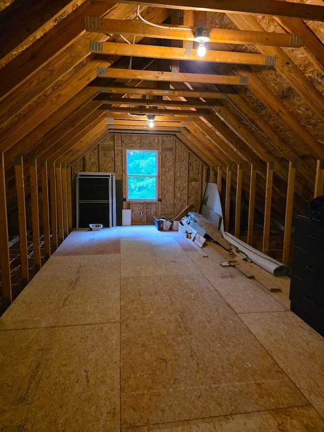 9725 Green Briar Rd, Lake Ann, MI 49650 - view of attic