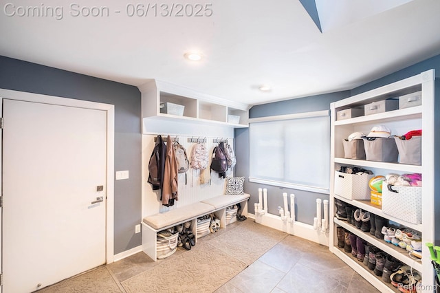 16039 Knobhill Dr, Argentine, MI 48451 - mudroom with recessed lighting and baseboards