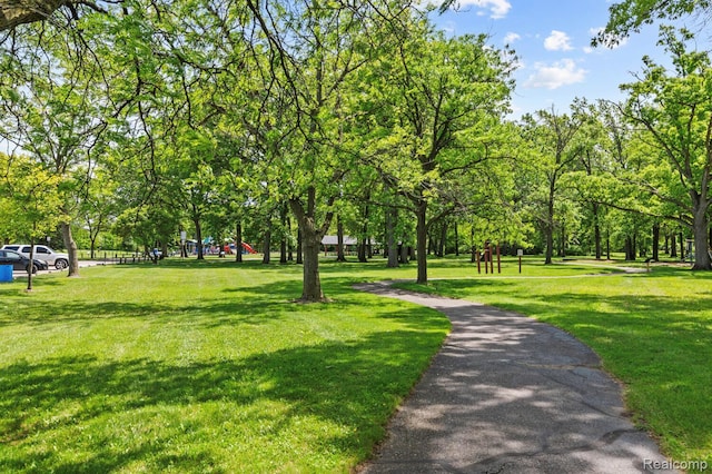 33989 Richard St, Canton, MI 48184 - view of property's community with a yard