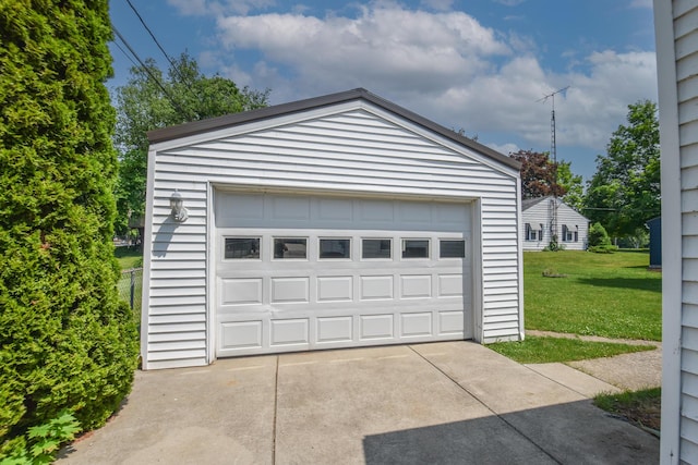 402 Division St, Union City, MI 49094 - view of detached garage
