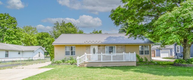 402 Division St, Union City, MI 49094 - view of front of property featuring metal roof