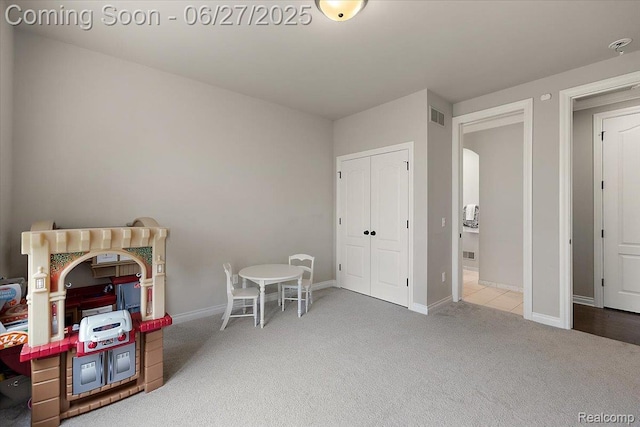 3610 Piccadilly Dr, Rochester Hills, MI 48309 - recreation room featuring carpet and baseboards