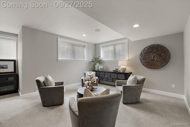 3610 Piccadilly Dr, Rochester Hills, MI 48309 - carpeted living room with recessed lighting