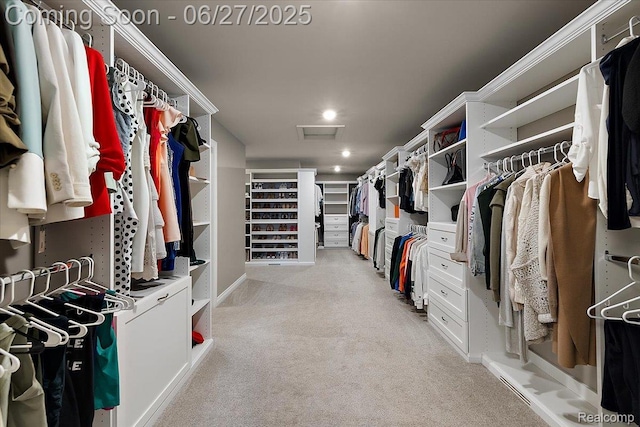 3610 Piccadilly Dr, Rochester Hills, MI 48309 - spacious closet with attic access and light colored carpet