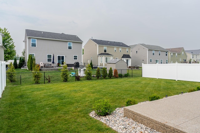 32822 Ravine St, New Haven, MI 48048 - view of yard with a residential view