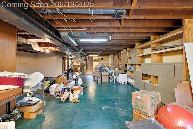 2732 Lone Pine Rd, West Bloomfield, MI 48323 - view of unfinished below grade area