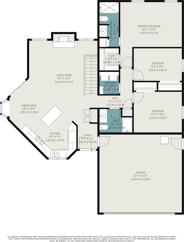 9903 W Q Ave, Michigan, MI 49071 - property floor plan