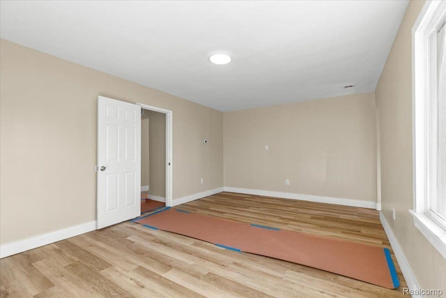 16558 Indiana St, Detroit, MI 48221 - unfurnished room featuring wood finished floors and baseboards