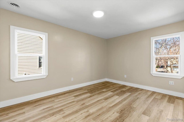 16558 Indiana St, Detroit, MI 48221 - unfurnished room featuring light wood-style floors and baseboards