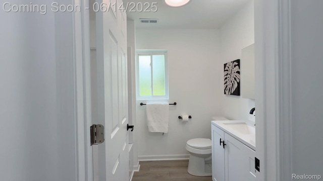 2694 Vendome Ave, Rochester Hills, MI 48309 - bathroom with vanity and wood finished floors