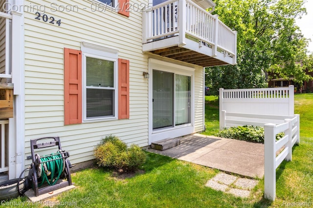 2024 Hamilton Rd Unit 6, Okemos, MI 48864 - exterior space featuring a balcony