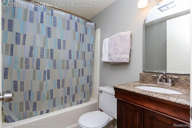 2024 Hamilton Rd Unit 6, Okemos, MI 48864 - full bath featuring vanity, toilet, and shower / bath combo