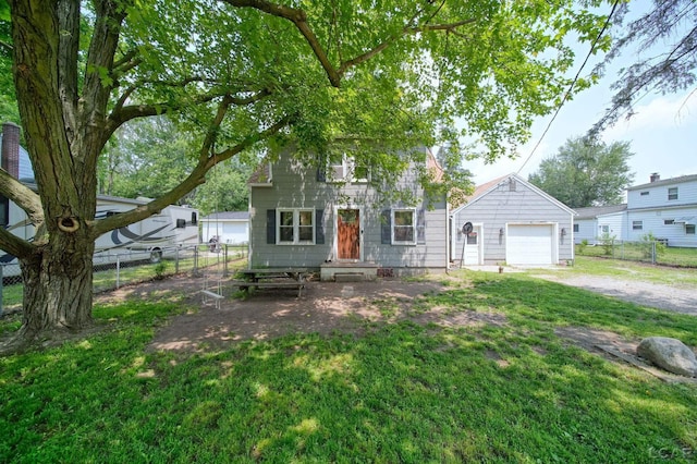 1028 Loren Rd, Adrian, MI 49221 - view of front of property with driveway and an attached garage