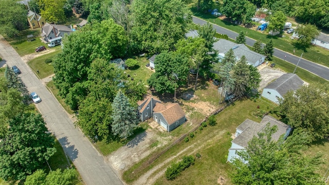 1028 Loren Rd, Adrian, MI 49221 - aerial overview of property's location with nearby suburban area