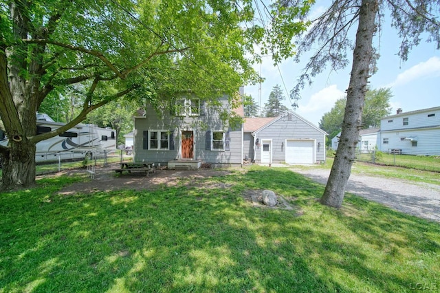 1028 Loren Rd, Adrian, MI 49221 - view of front of property with driveway and an attached garage