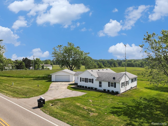 2651 Norvell Rd, Grass Lake, MI 49240 - view from above of property