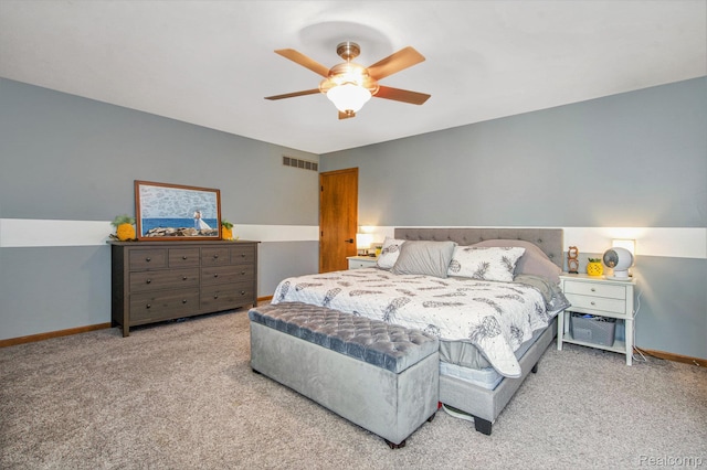 18704 Gary Ln, Livonia, MI 48152 - bedroom featuring carpet floors and ceiling fan