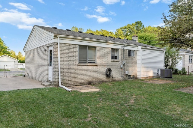 15356 Hampden St, Taylor, MI 48180 - rear view of property featuring a chimney