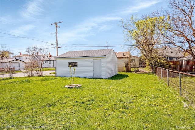 22005 Rausch Ave, Eastpointe, MI 48021 - view of yard featuring an outbuilding