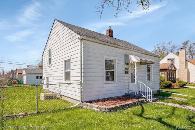 22005 Rausch Ave, Eastpointe, MI 48021 - bungalow featuring a chimney