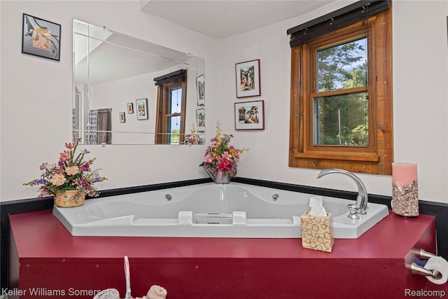 2637 E 7th Rd, Roscommon, MI 48653 - bathroom featuring a whirlpool tub