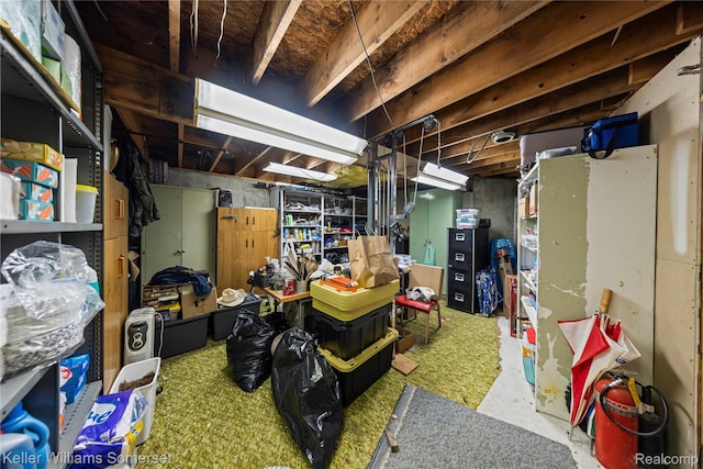 2637 E 7th Rd, Roscommon, MI 48653 - view of unfinished below grade area