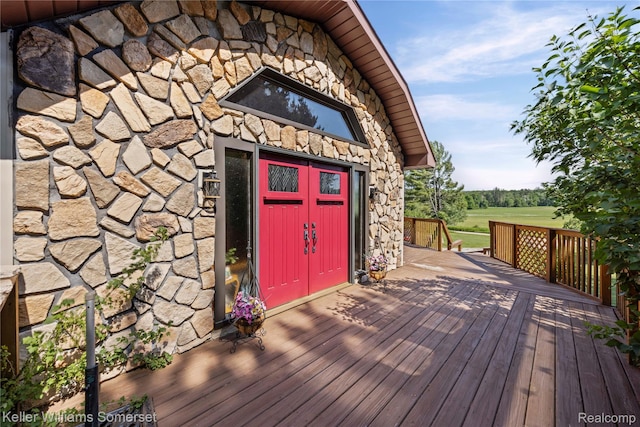 2637 E 7th Rd, Roscommon, MI 48653 - view of deck