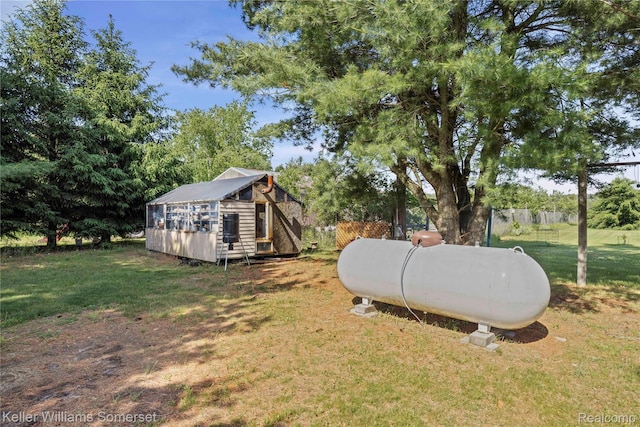 2637 E 7th Rd, Roscommon, MI 48653 - view of yard with an outbuilding and exterior structure