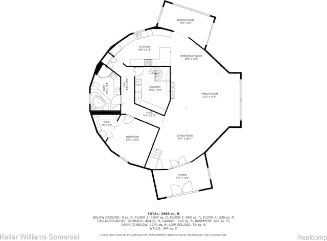 2637 E 7th Rd, Roscommon, MI 48653 - view of floor plan / room layout