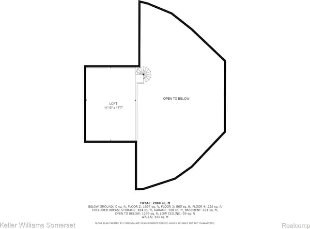 2637 E 7th Rd, Roscommon, MI 48653 - view of floor plan / room layout