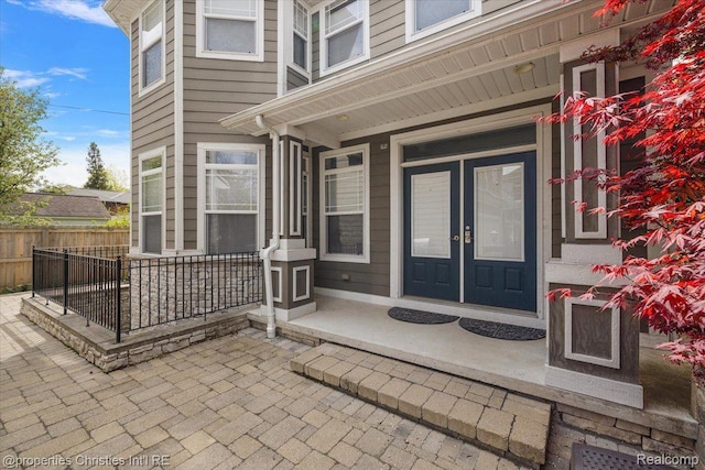1419 Henrietta St, Birmingham, MI 48009 - doorway to property featuring covered porch