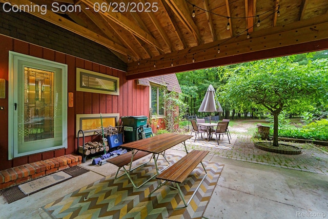 3030 Stanton Rd, Oxford, MI 48371 - view of patio featuring outdoor dining space