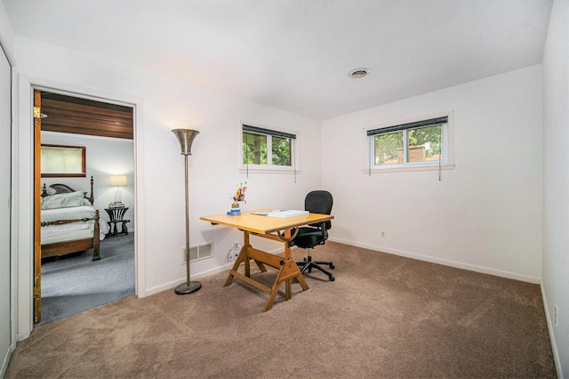 55 E Lewis Ave, Milan, MI 48160 - carpeted office with baseboards