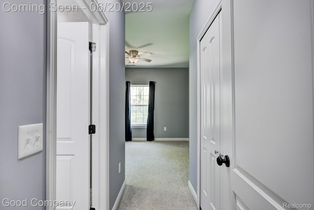 1724 Barrington Ct, Lake Orion, MI 48360 - hall featuring carpet floors and baseboards