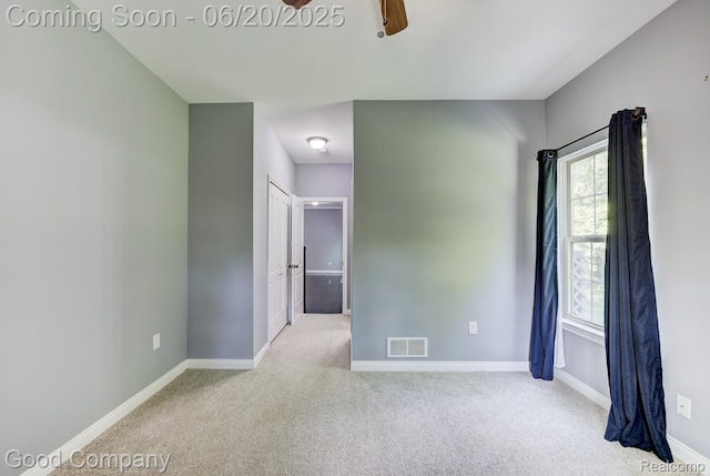 1724 Barrington Ct, Lake Orion, MI 48360 - carpeted spare room featuring baseboards and a ceiling fan