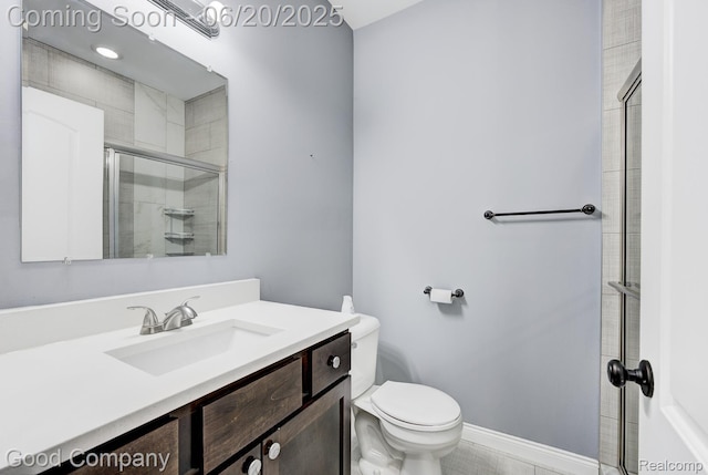 1724 Barrington Ct, Lake Orion, MI 48360 - full bath with vanity and a tile shower