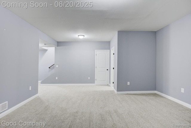 1724 Barrington Ct, Lake Orion, MI 48360 - spare room with carpet flooring and baseboards