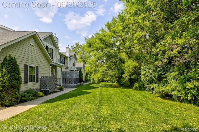 1724 Barrington Ct, Lake Orion, MI 48360 - view of grassy yard
