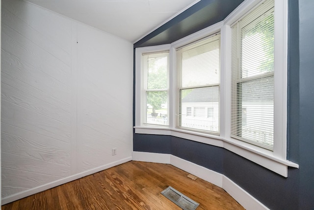 409 N Mechanic St, Berrien Springs, MI 49103 - spare room with baseboards and wood finished floors