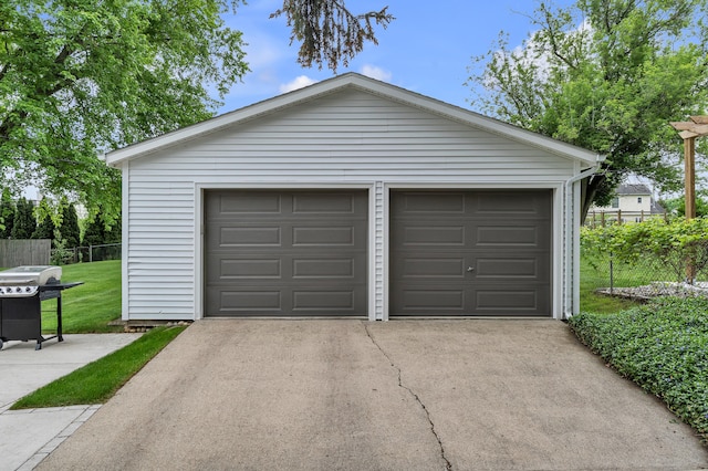 3622 Cushing Ct, Dexter, MI 48130 - view of detached garage