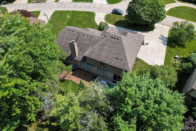 30753 Sunderland Dr, Farmington Hills, MI 48331 - view from above of property