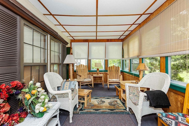 5665 N Sturgeon Rd, Midland, MI 48624 - sunroom with carpet floors and plenty of natural light